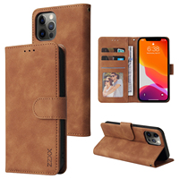 ZZXX skórzany portfel etui na telefony dla iPhone 13 12 Pro Max 11 Pro XS Max XR X SE2022 8/7//6/6S Plus odwróć Slot kart telefon skrzynki pokrywa 6